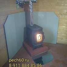 Печь-камин"Борисов ручей"