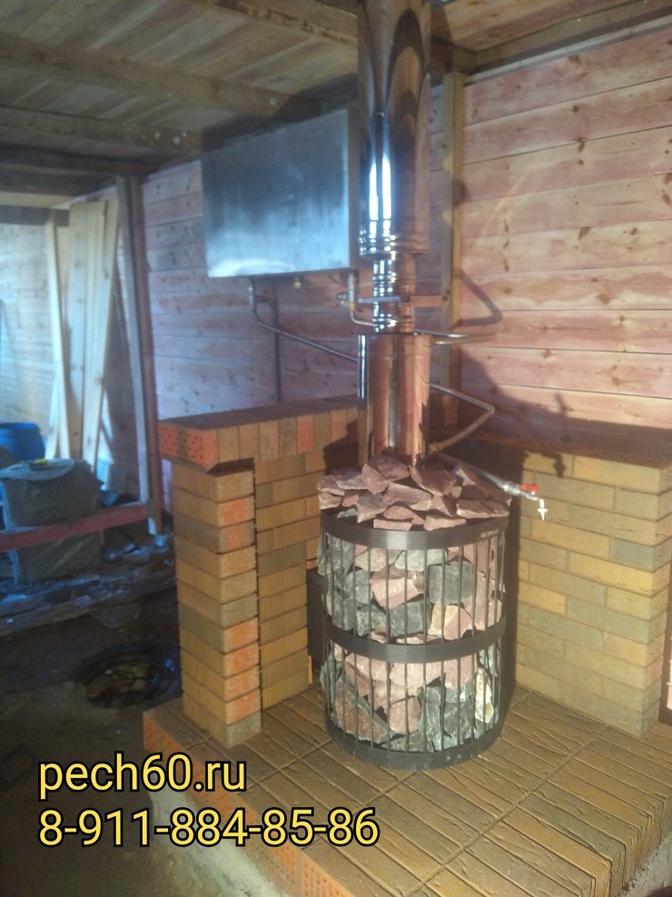 Печь банная "мирное"