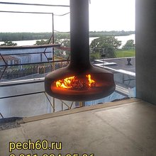 Камин "видный"